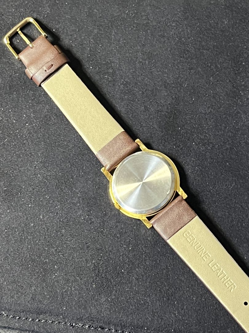 Caster Analog Quartz Men キャスター 1Pダイヤ ウォッチ Watch 保管品 [For Parts / Junk]