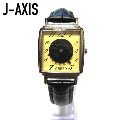 J-axis Analog Quartz Women Kaleidoscope Dial Creed Vintage Watch Rare