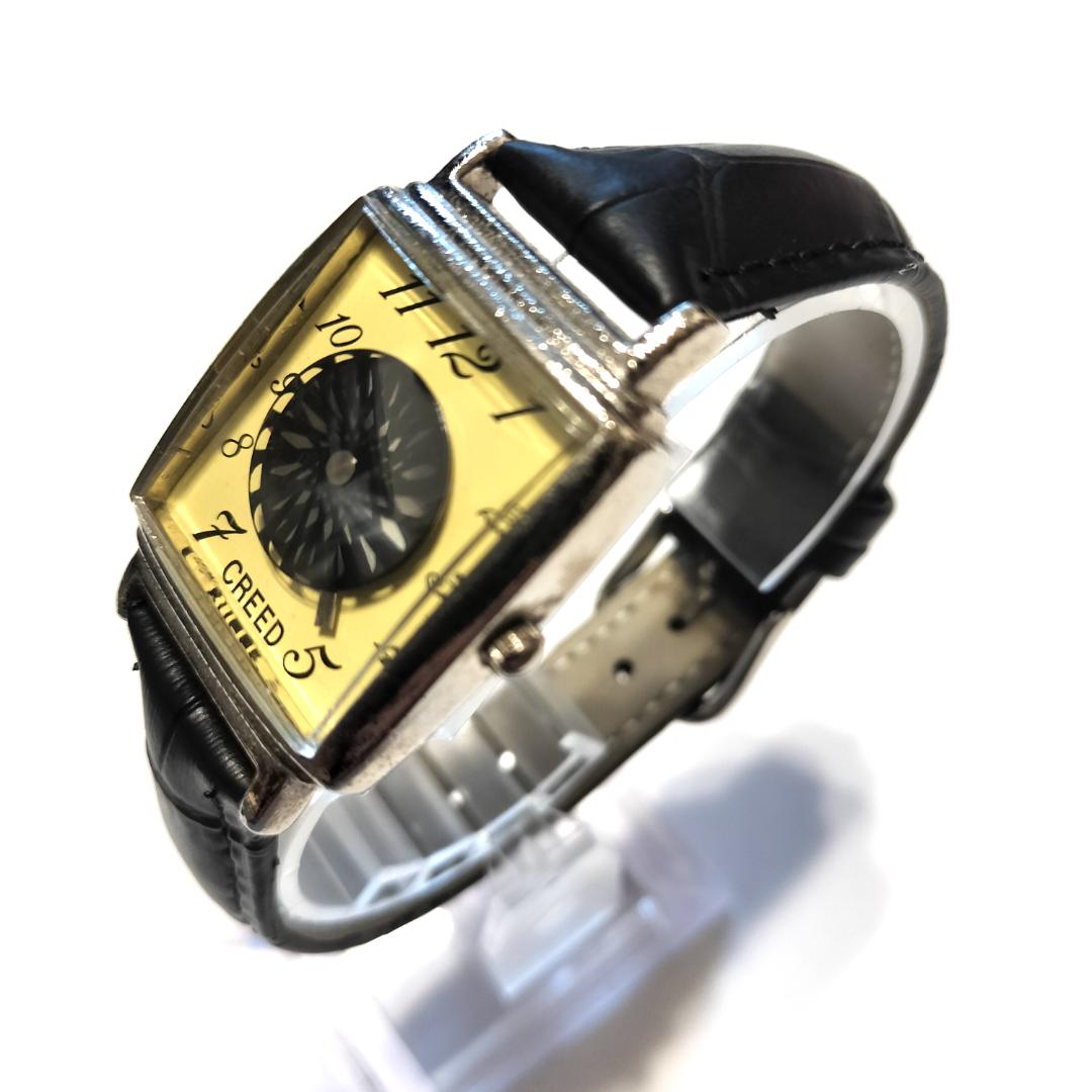 J-axis Analog Quartz Women Kaleidoscope Dial Creed Vintage Watch Rare