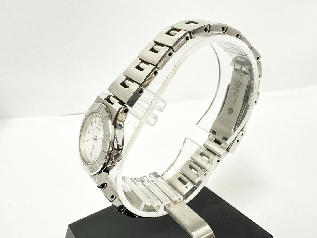 Seiko B74 340097 Analog Quartz Women Ladies Wristwatch 22.5Mm Metal Band Watch