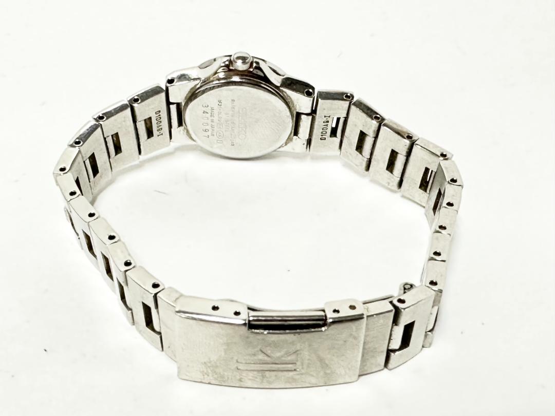 Seiko B74 340097 Analog Quartz Women Ladies Wristwatch 22.5Mm Metal Band Watch