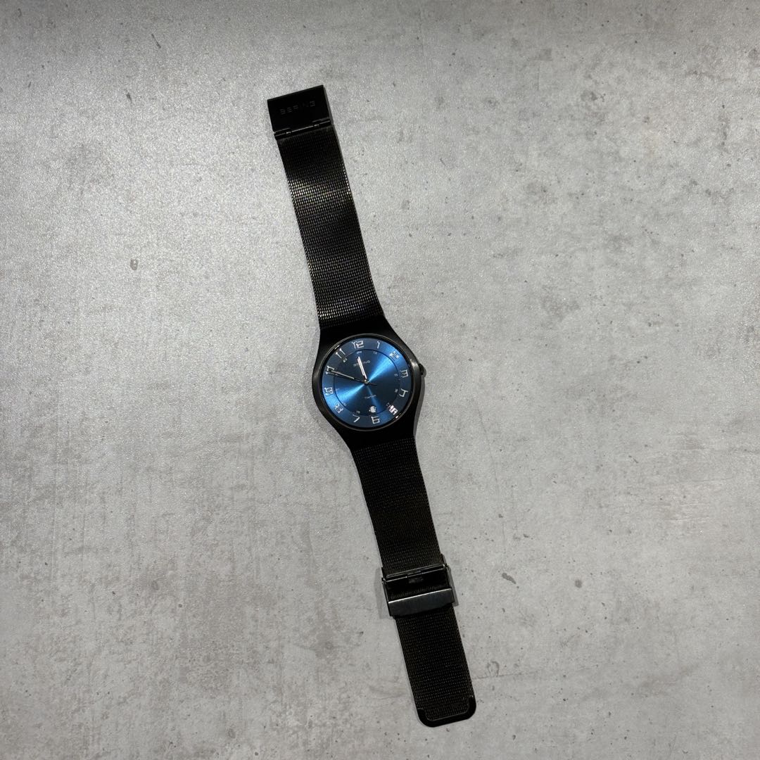 Titanium Analog Quartz Men