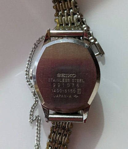 Seiko Analog Quartz Women 正規 Working Item Watch 991076