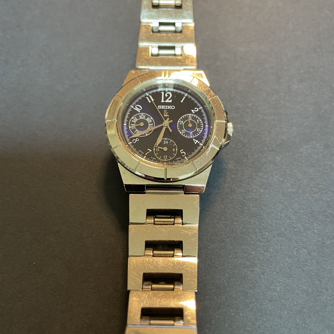 Seiko lk/lukia 5Y89-0B30 Analog Quartz Women