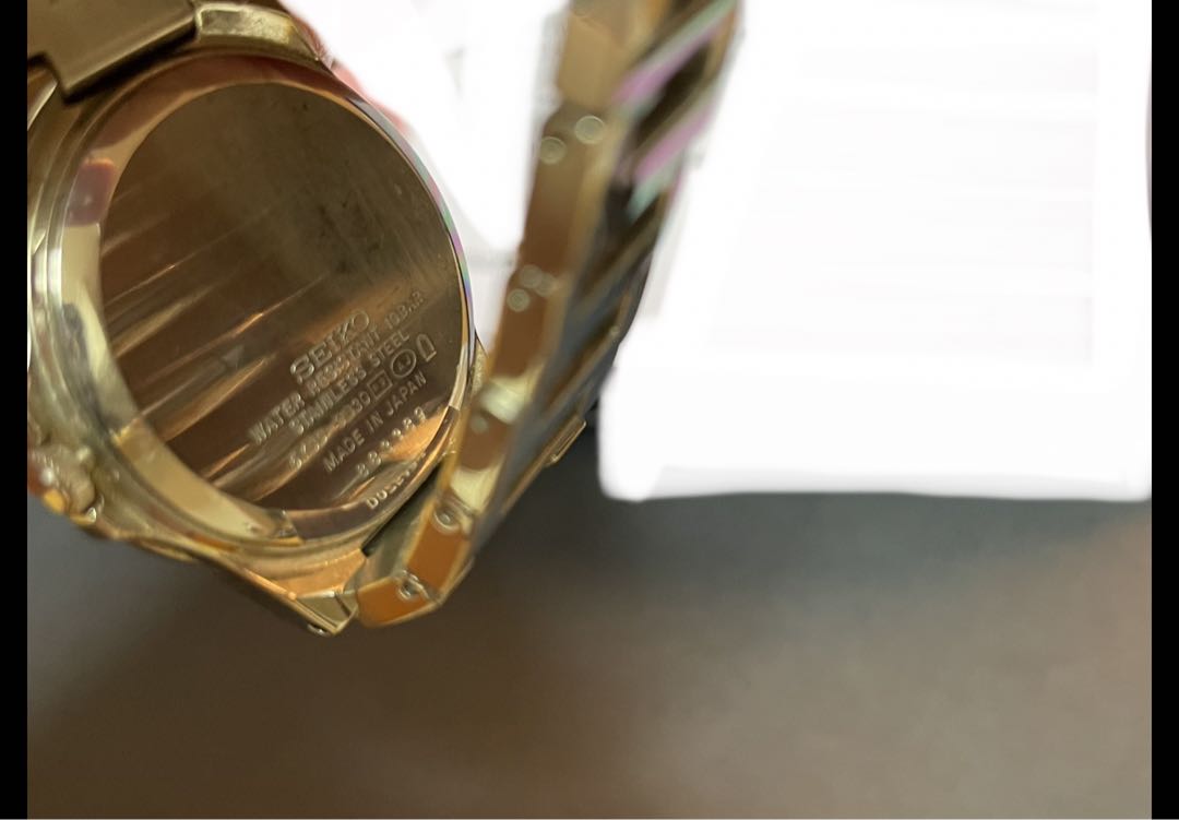 Seiko lk/lukia 5Y89-0B30 Analog Quartz Women