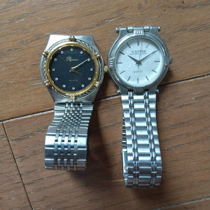 j-axis SCRIPT Analog Quartz Men