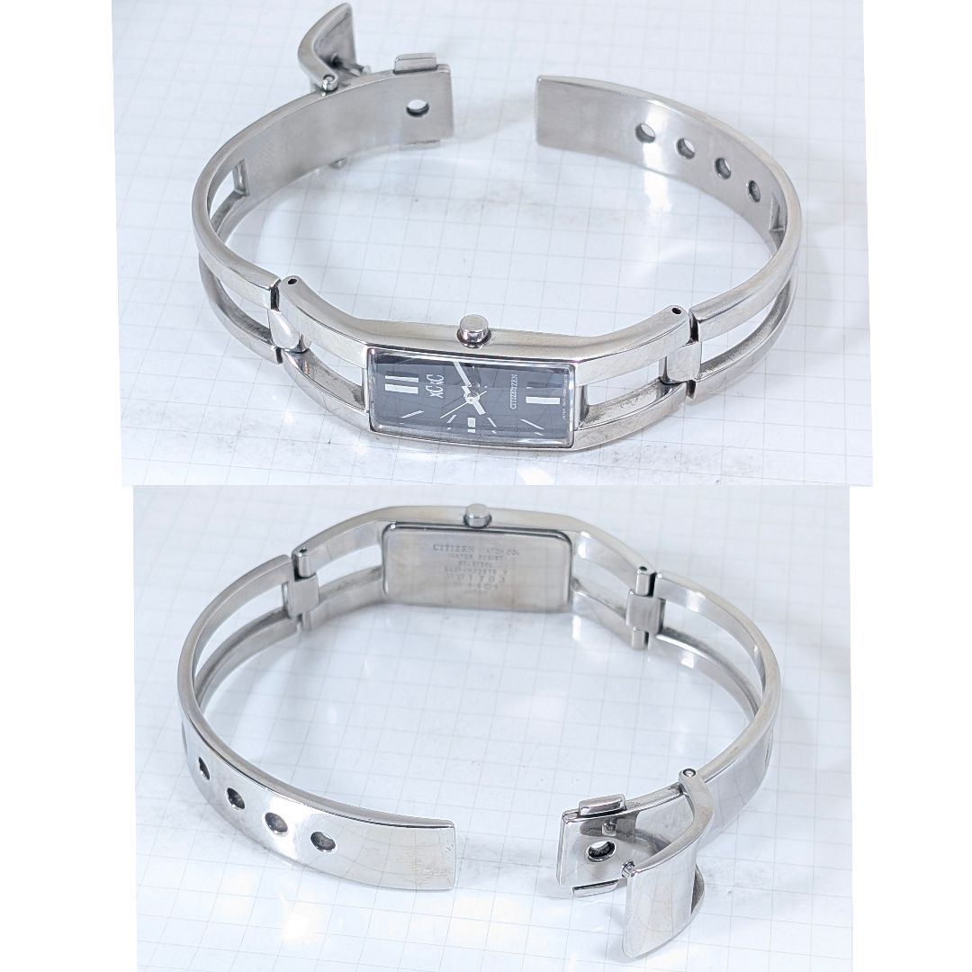 Citizen xC Analog Quartz Women Bangle Type Battery Replaced Working Item
