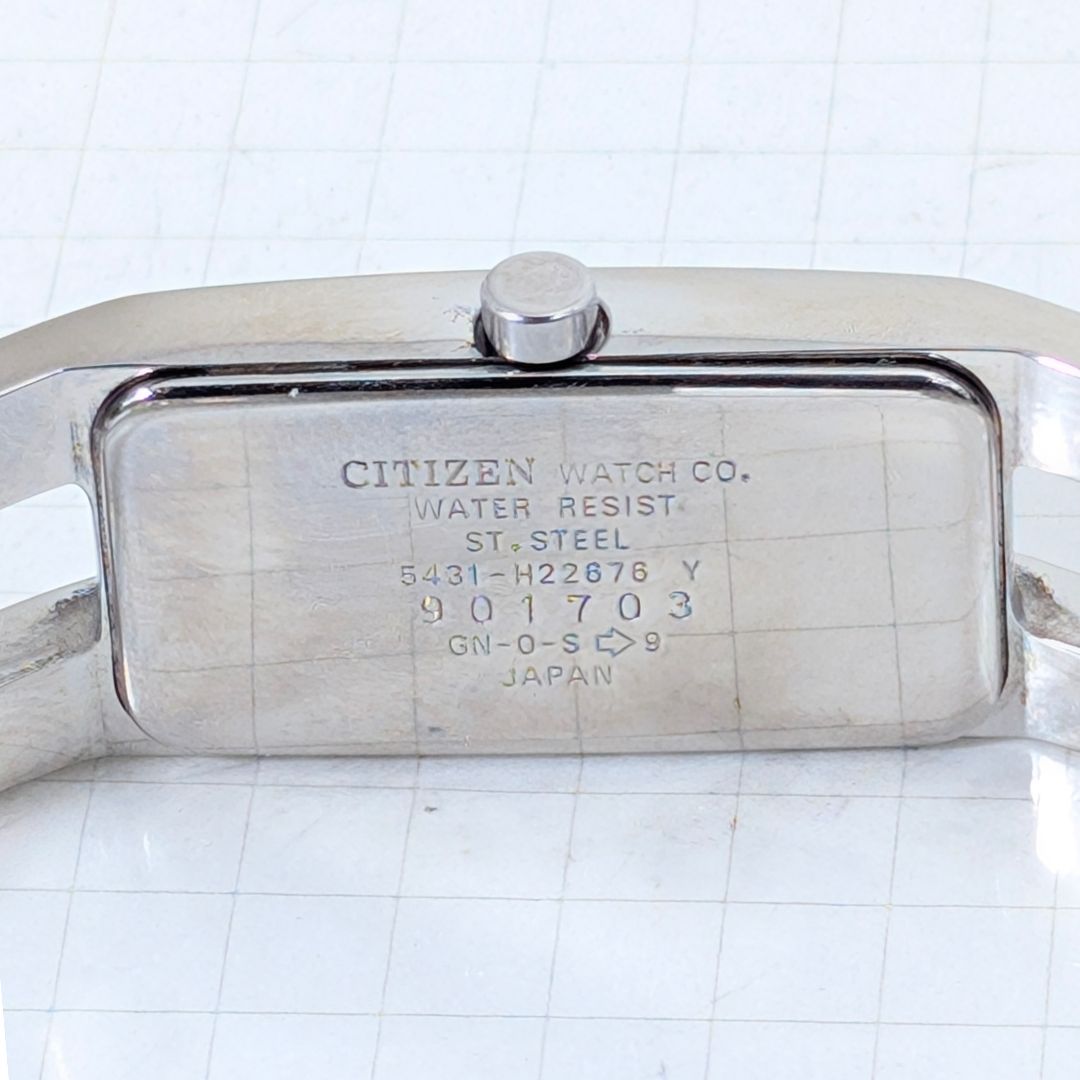 Citizen xC Analog Quartz Women Bangle Type Battery Replaced Working Item