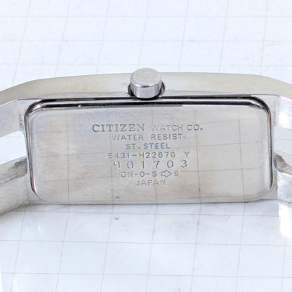 Citizen xC Analog Quartz Women Bangle Type Battery Replaced Working Item