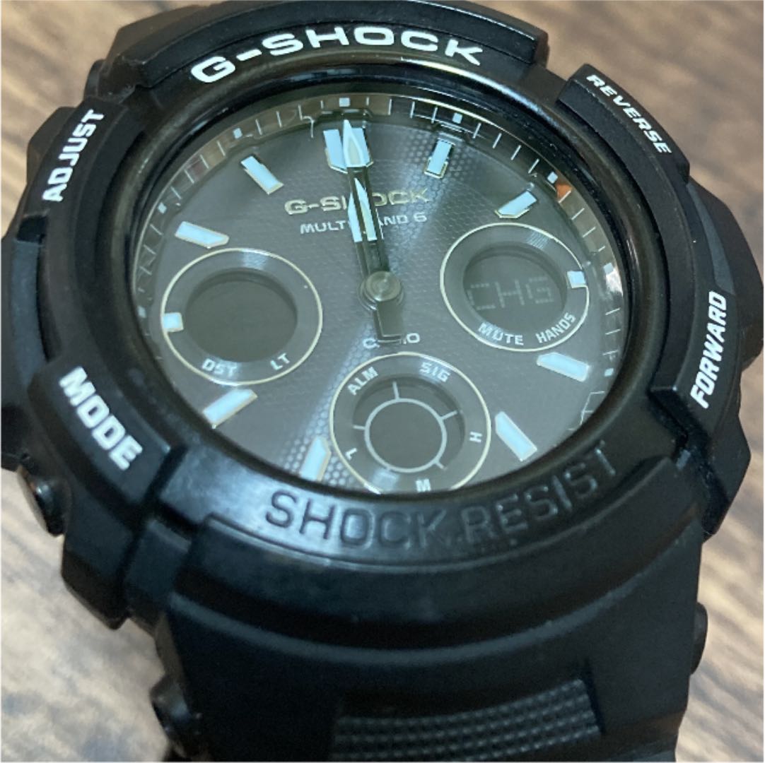 G-Shock GM AWG-M100BW Digital-Analog Solar Men