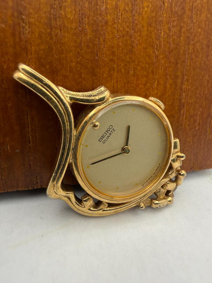 Analog Quartz Women Seiko Pendant Watch For Parts