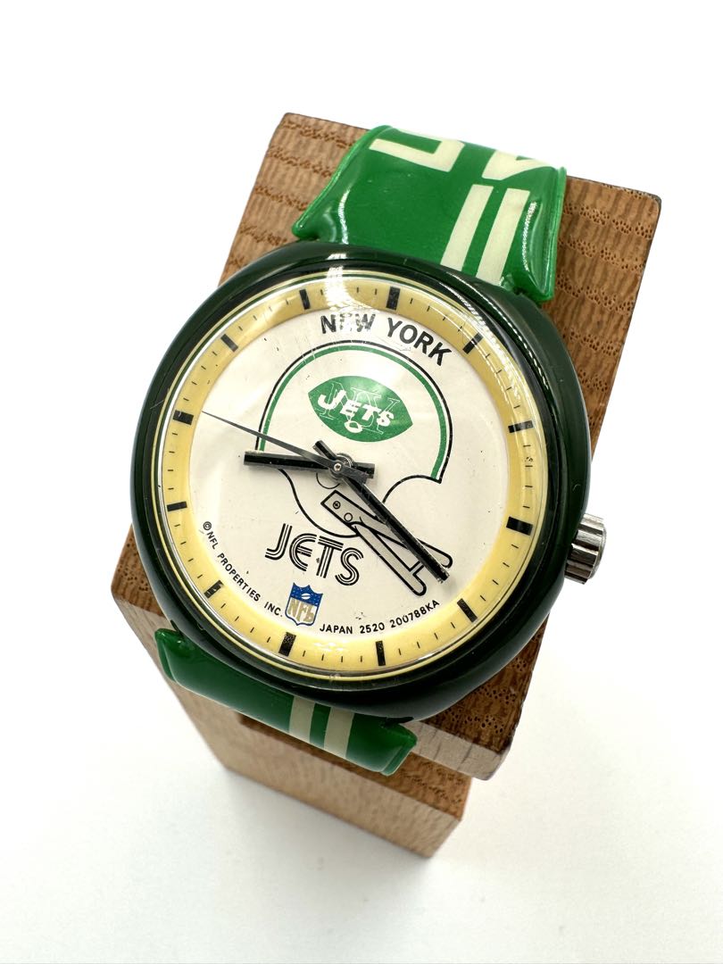 Nfl Analog Quartz Men New York Jets Watch