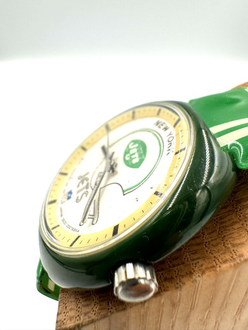 Nfl Analog Quartz Men New York Jets Watch