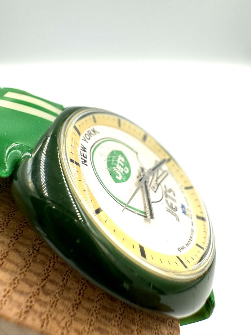 Nfl Analog Quartz Men New York Jets Watch