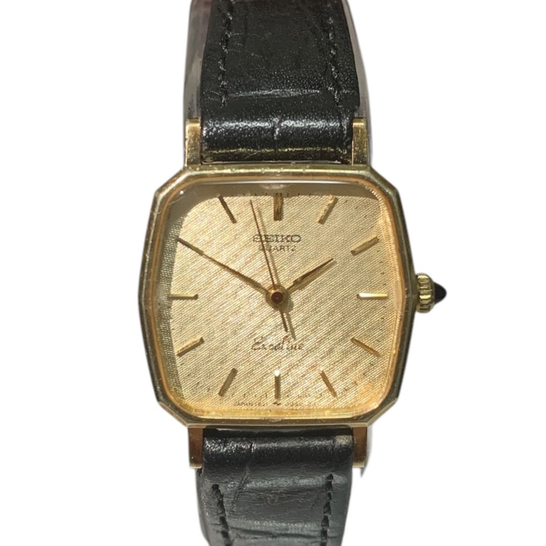 Seiko Exceline 1221-5010 Analog Quartz Women Womenwatch Operation Confirmed