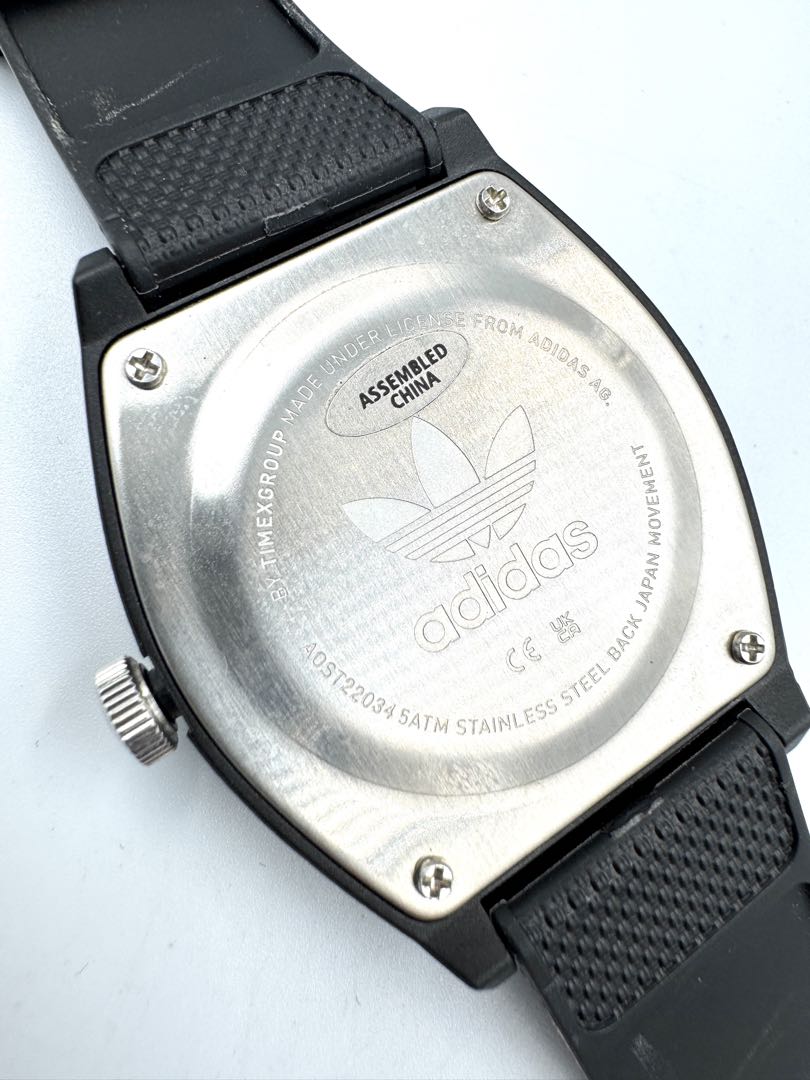 Adidas Analog Quartz Men All Black Watch