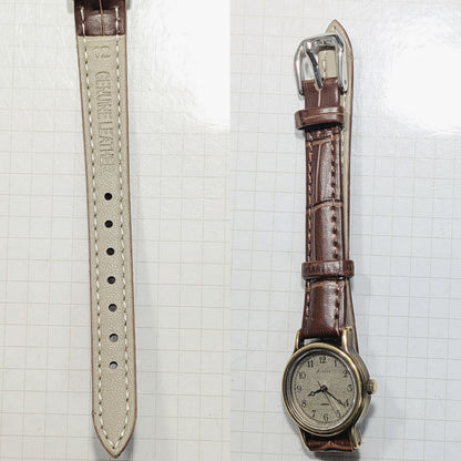 Seiko Avenue Analog Quartz Women Battery & Band Replaced Working Item
