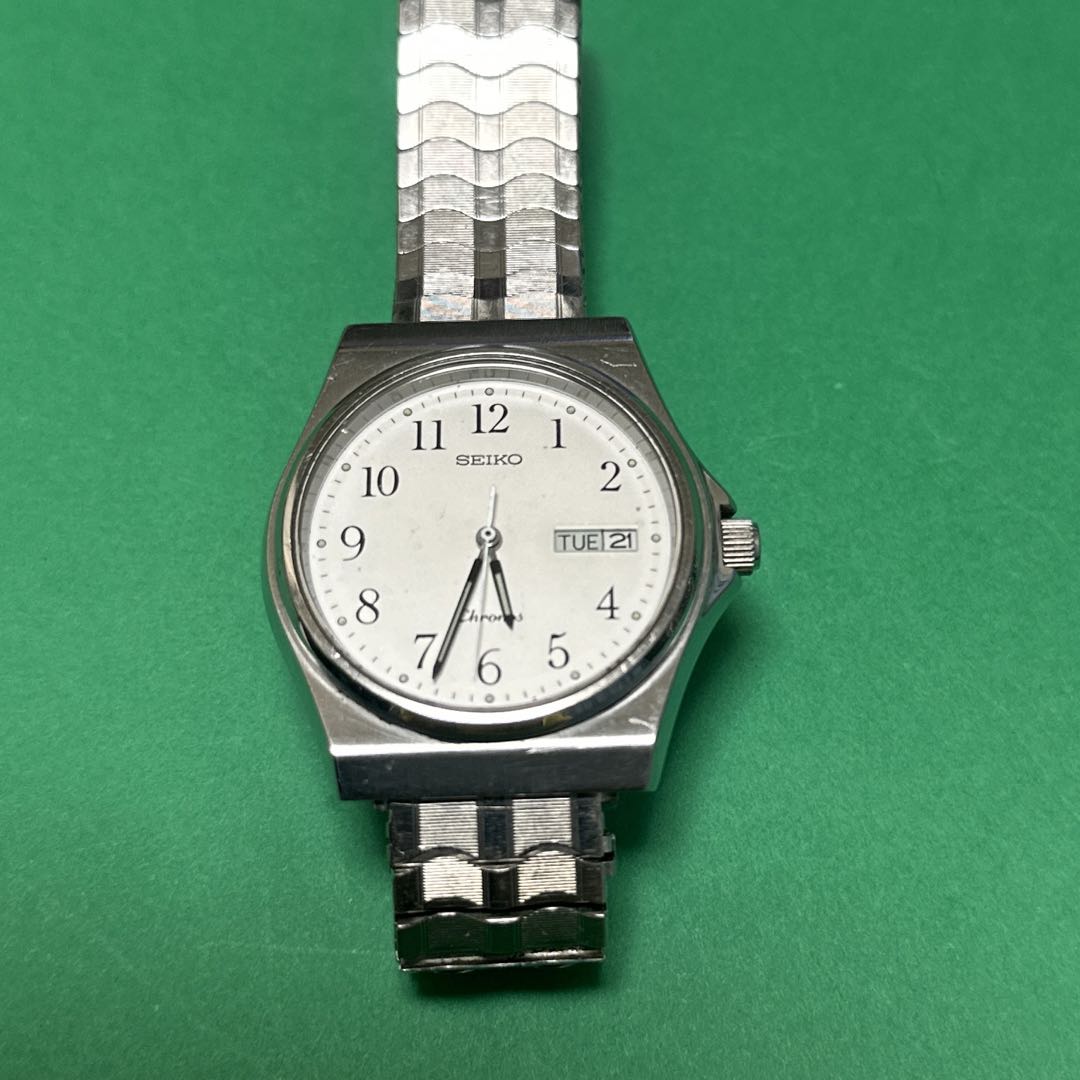 Seiko Chronos 5H23-7D20 Analog Quartz Men