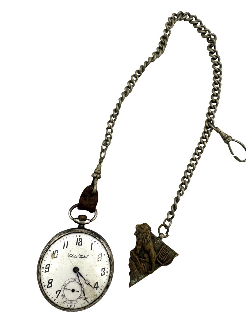 Elida Watch Analog Mechanical (Manual) Men Pocket Manual Winding For Parts