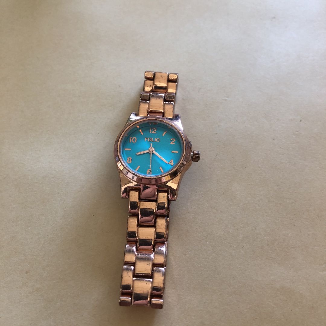 Folio 3-HAND Analog Quartz Women