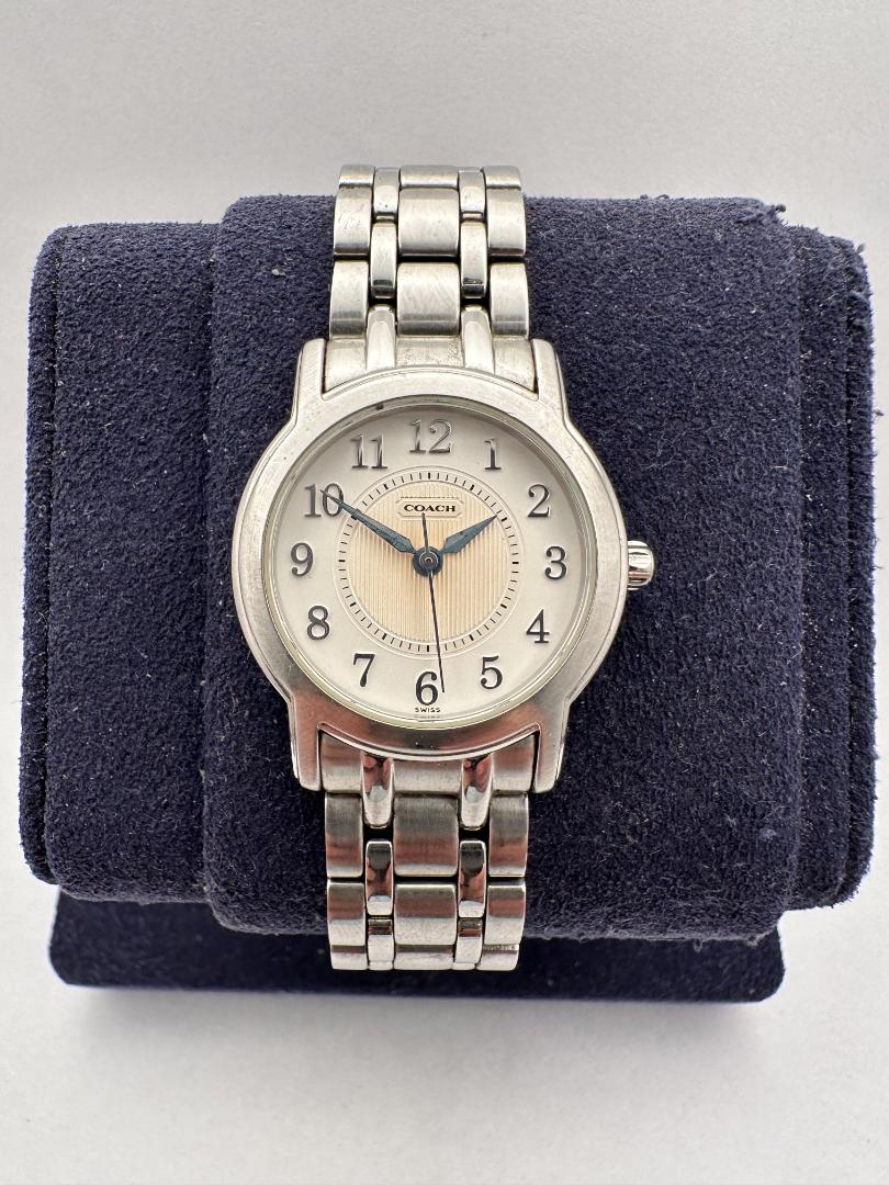 Coach Ladies Wristwatch 6-830-825 Analog Quartz Women Stainless Steel 26Mm