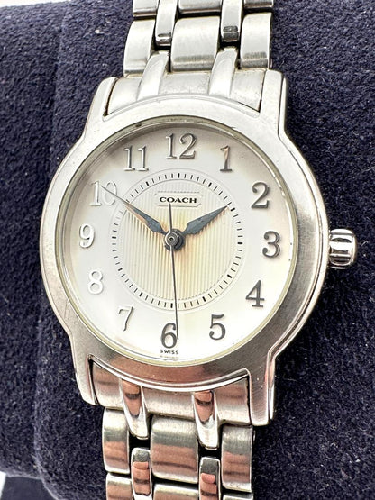 Coach Ladies Wristwatch 6-830-825 Analog Quartz Women Stainless Steel 26Mm
