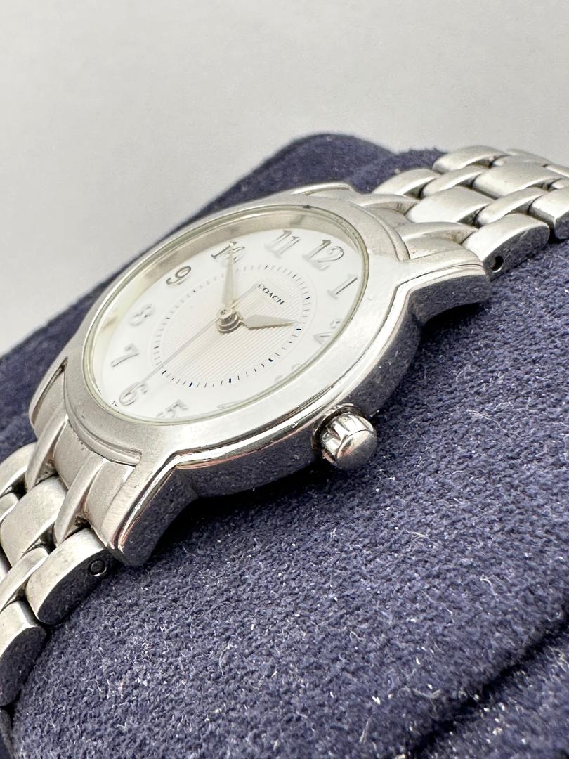 Coach Ladies Wristwatch 6-830-825 Analog Quartz Women Stainless Steel 26Mm