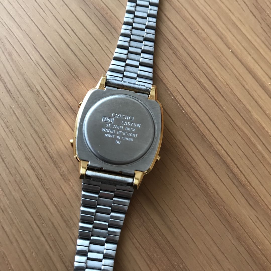 Casio Cheap-Casio LA670W Digital Quartz Women