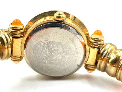 Serenissima Venetian Glass Analog Quartz Women Bangle Watch