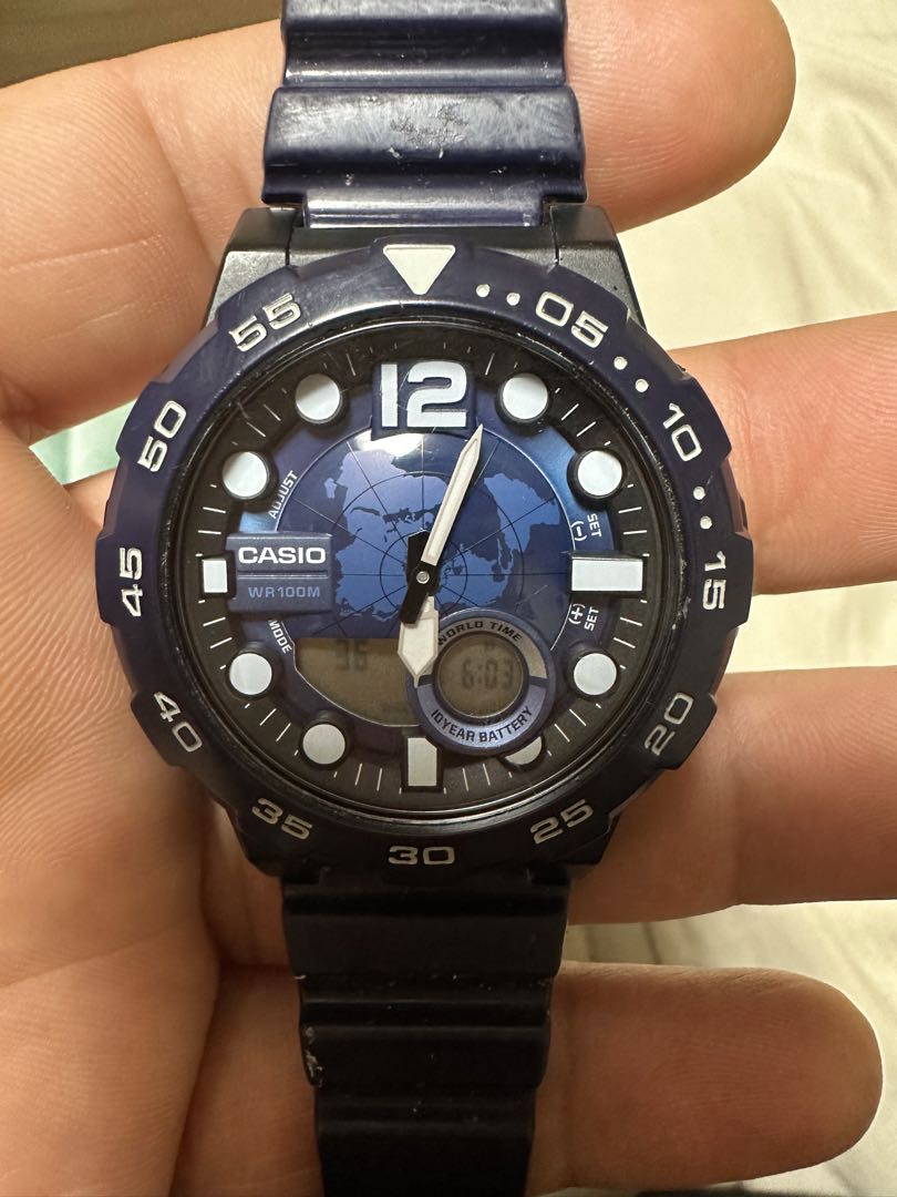 Casio Standard AEQ-100 TE Digital-Analog Quartz Men