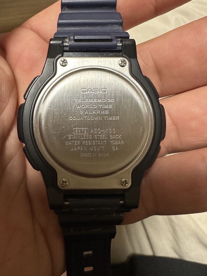 Casio Standard AEQ-100 TE Digital-Analog Quartz Men