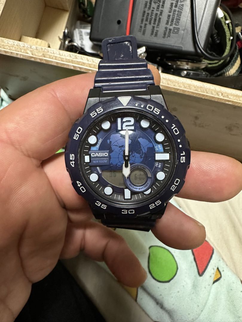 Casio Standard AEQ-100 TE Digital-Analog Quartz Men