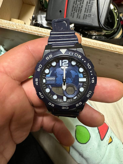 Casio Standard AEQ-100 TE Digital-Analog Quartz Men