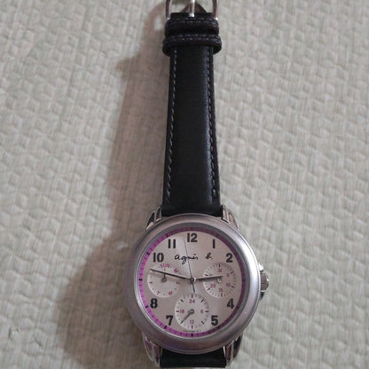 Agnes B. V33J-0AA0 Analog Quartz Women