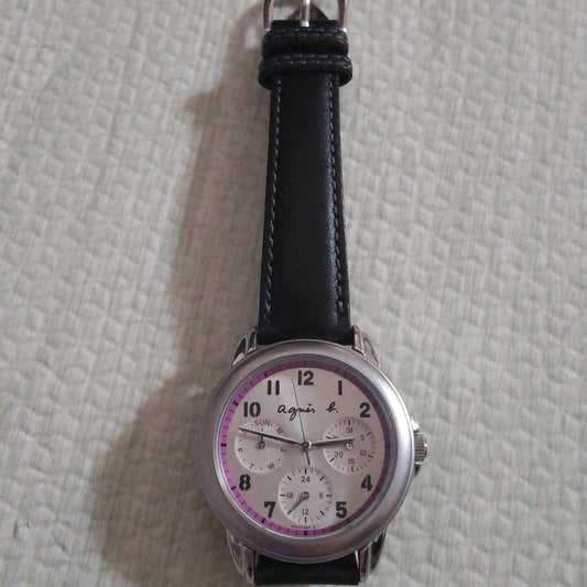 Agnes B. V33J-0AA0 Analog Quartz Women