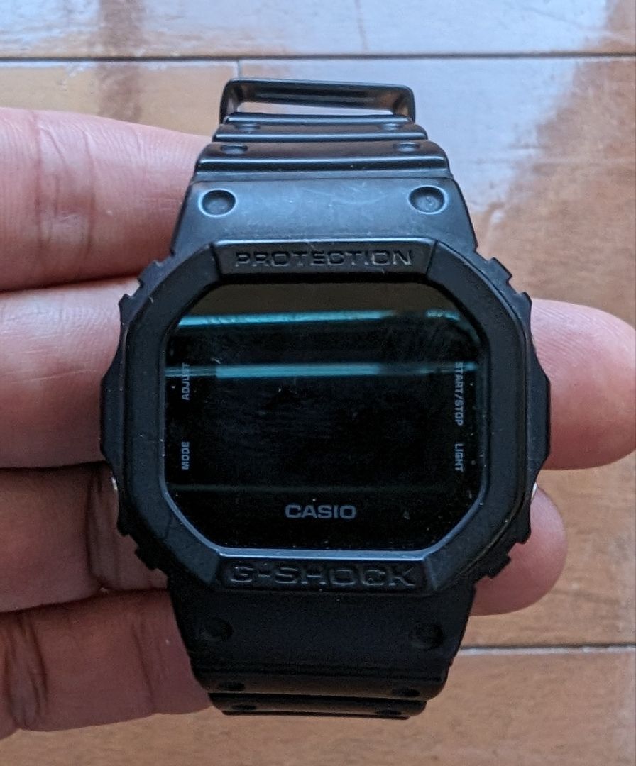 G-Shock DW-5900BB Digital Quartz Men