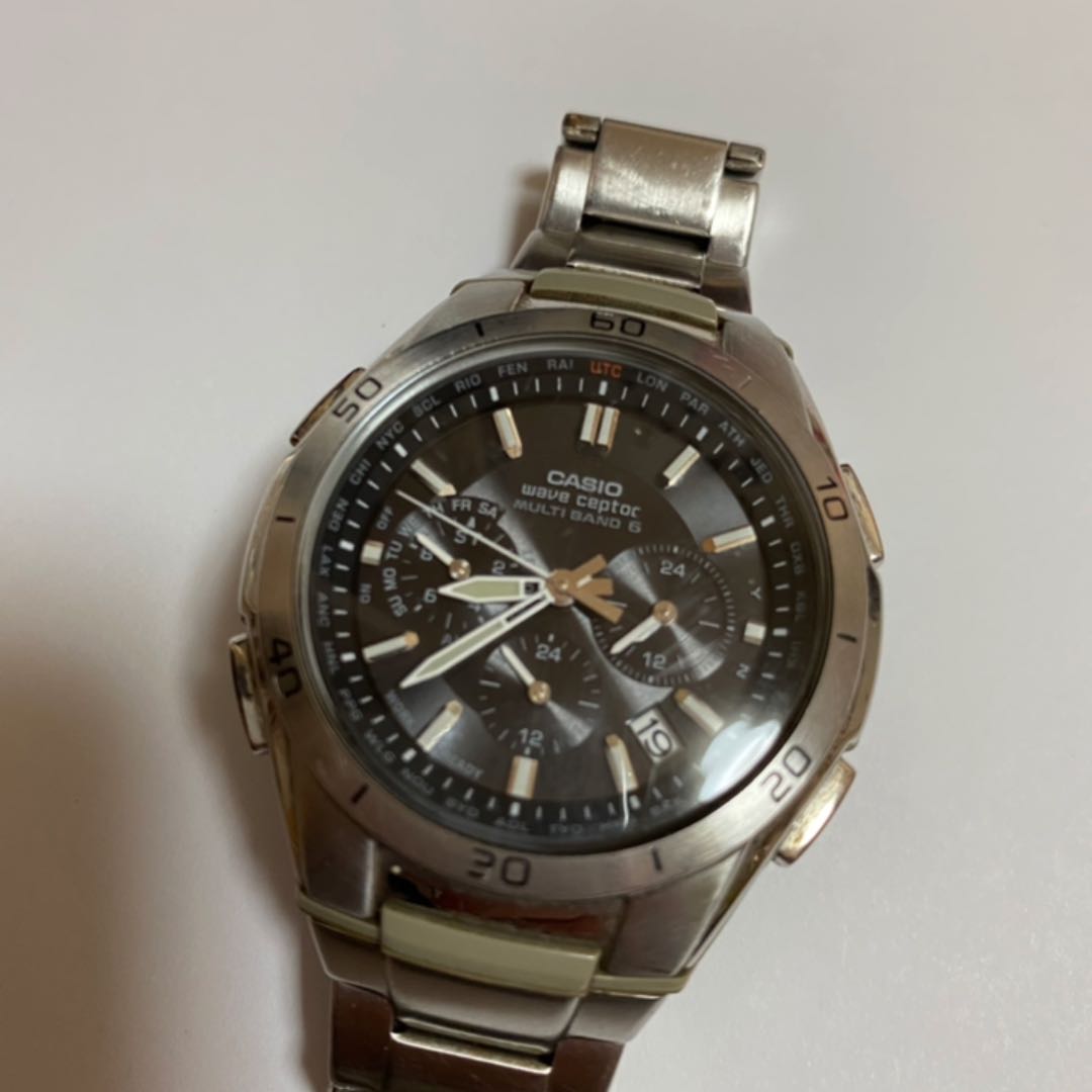 Casio Wave Ceptor Analog Solar Men