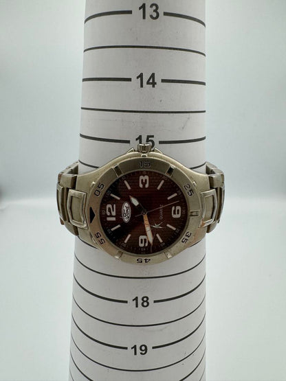 Ford Analog Quartz Men Watch Fd204 Cracked Glass