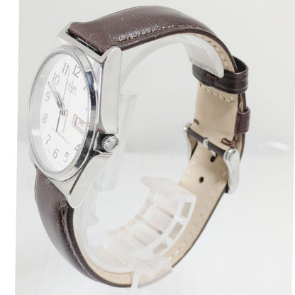 Seiko Alba Analog Quartz Men Battery & Band Replaced Working Item