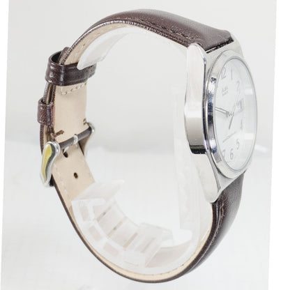 Seiko Alba Analog Quartz Men Battery & Band Replaced Working Item