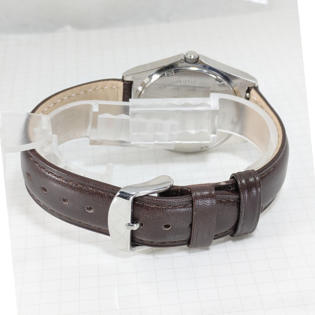 Seiko Alba Analog Quartz Men Battery & Band Replaced Working Item