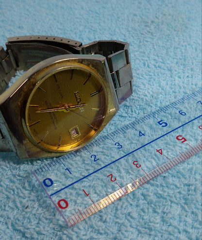 Liguin De Luxe Analog Mechanical (Manual) Men リギン 稼働中 Ligiin Deluxe Swiss Manual Winding式 アナログ