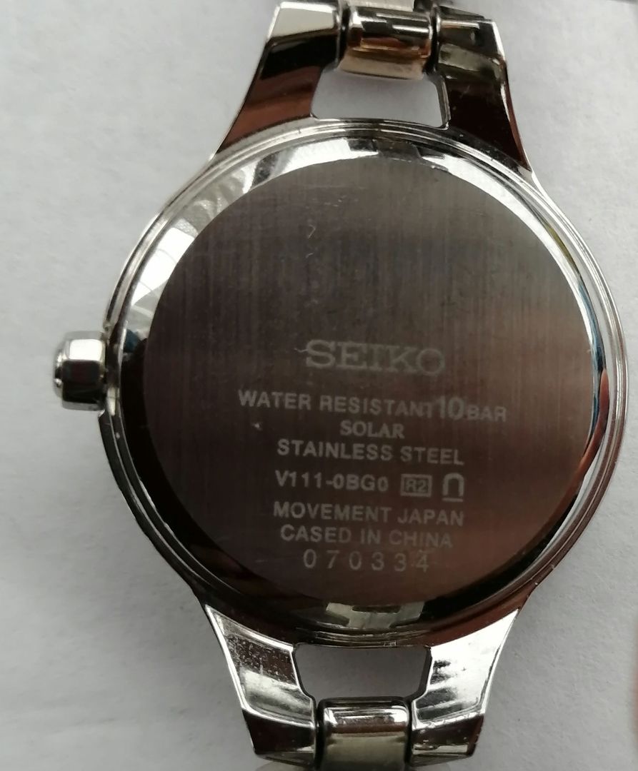 Seiko lk/lukia Analog Solar Women