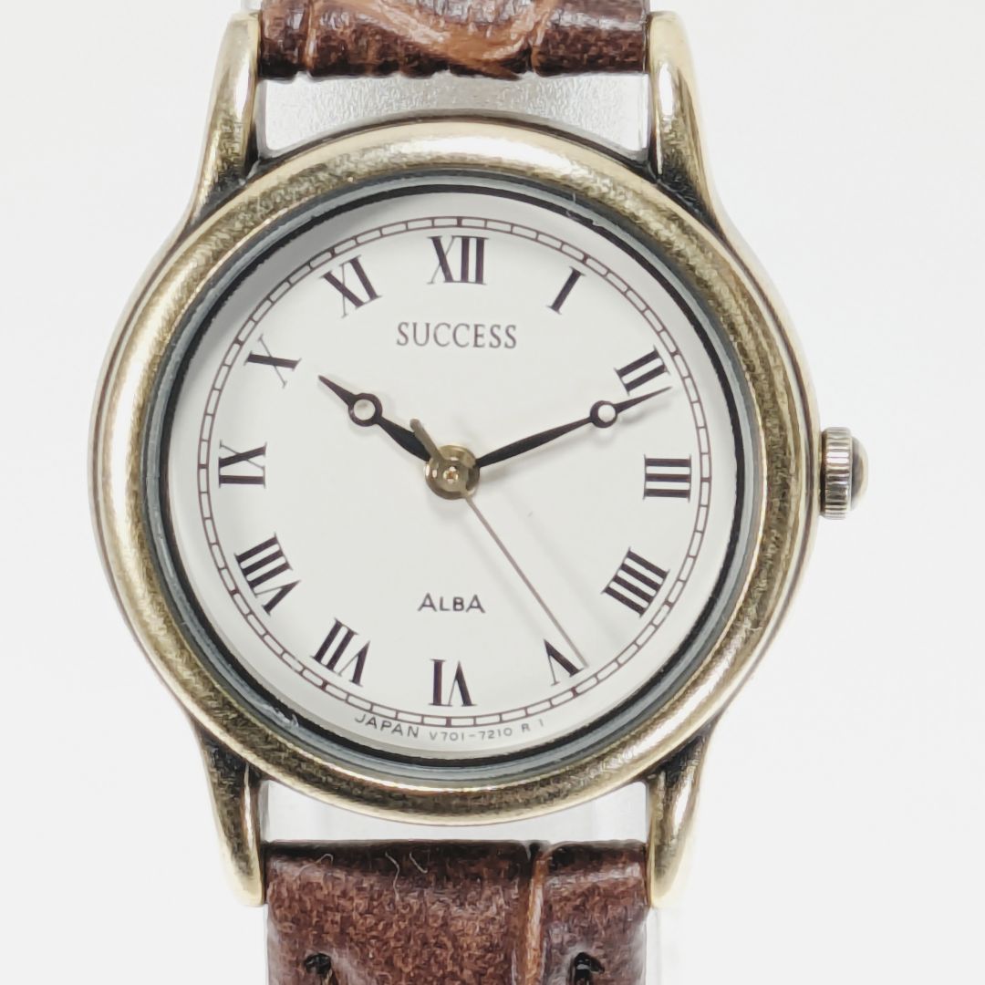 Seiko Alba Success SUCCESS Analog Quartz Women Successwomen Battery & Band Replaced Working Item