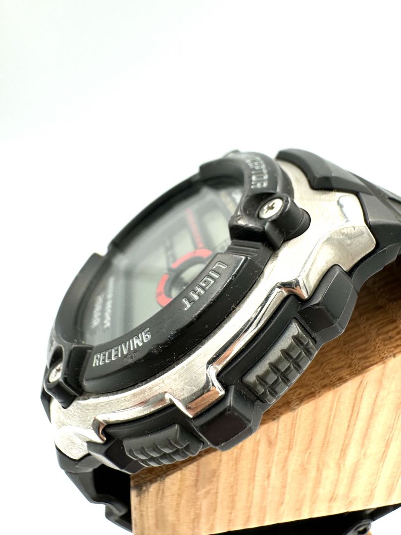 Casio Wave Ceptor 3143 Digital Quartz Unisex Adults Wristwatch, Model , 20 Bar, 47Mm