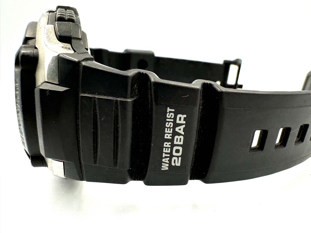 Casio Wave Ceptor 3143 Digital Quartz Unisex Adults Wristwatch, Model , 20 Bar, 47Mm