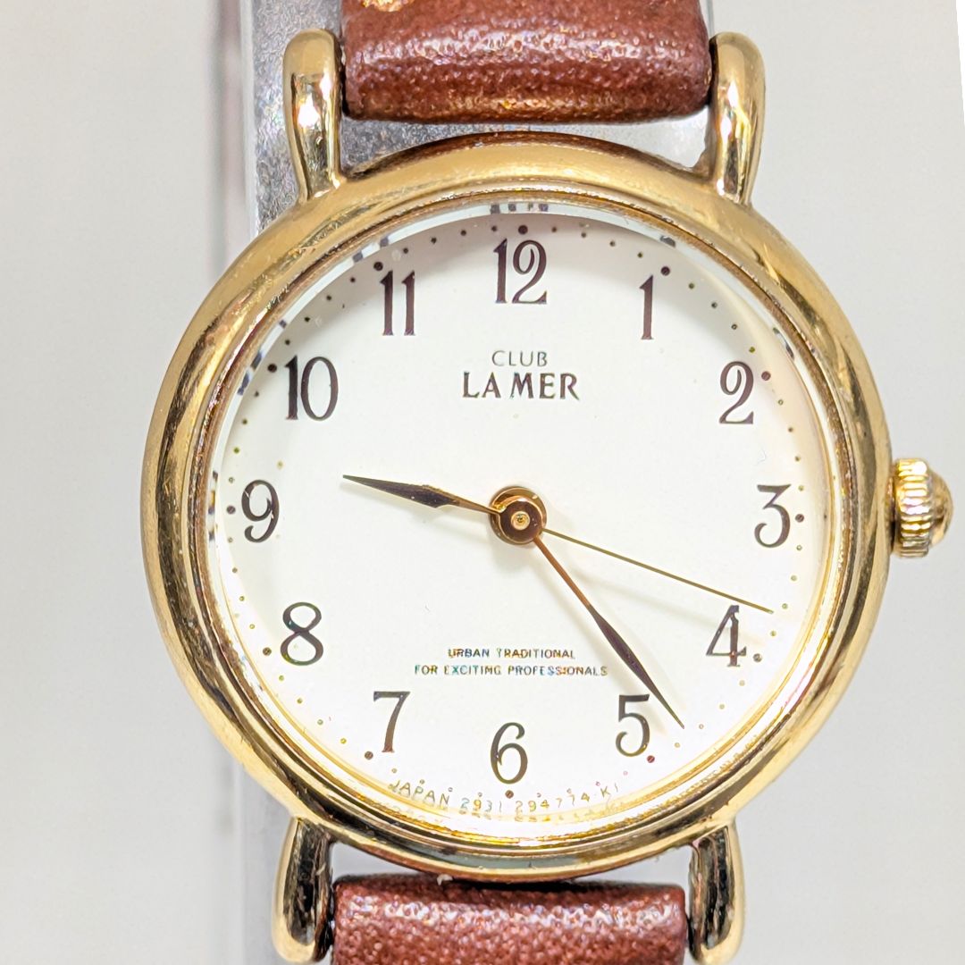 CITIZEN Club La Mer Analog Quartz Women Clublamer Battery & Band Replaced Working Item