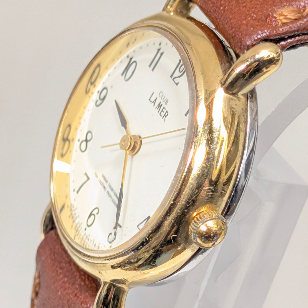 CITIZEN Club La Mer Analog Quartz Women Clublamer Battery & Band Replaced Working Item