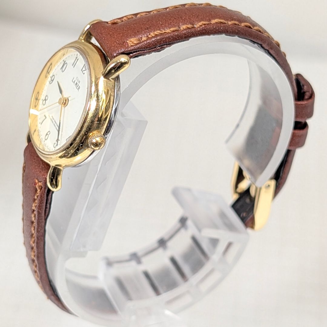 CITIZEN Club La Mer Analog Quartz Women Clublamer Battery & Band Replaced Working Item