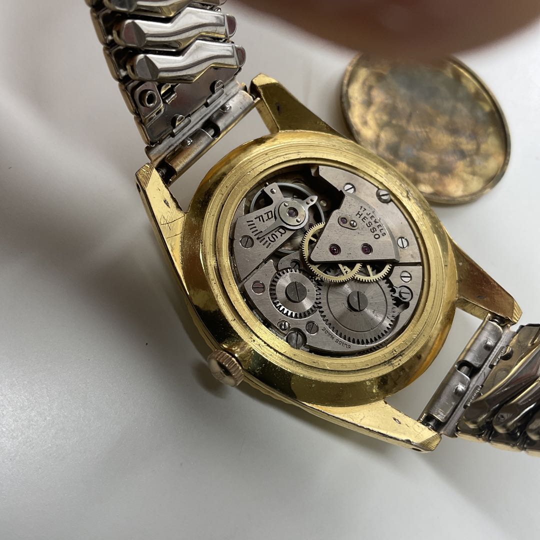 Hesso DELUXEREPAIR Analog Mechanical (Manual) Men ヘッソ デラックスリペア へッソ社製manual Winding稼働